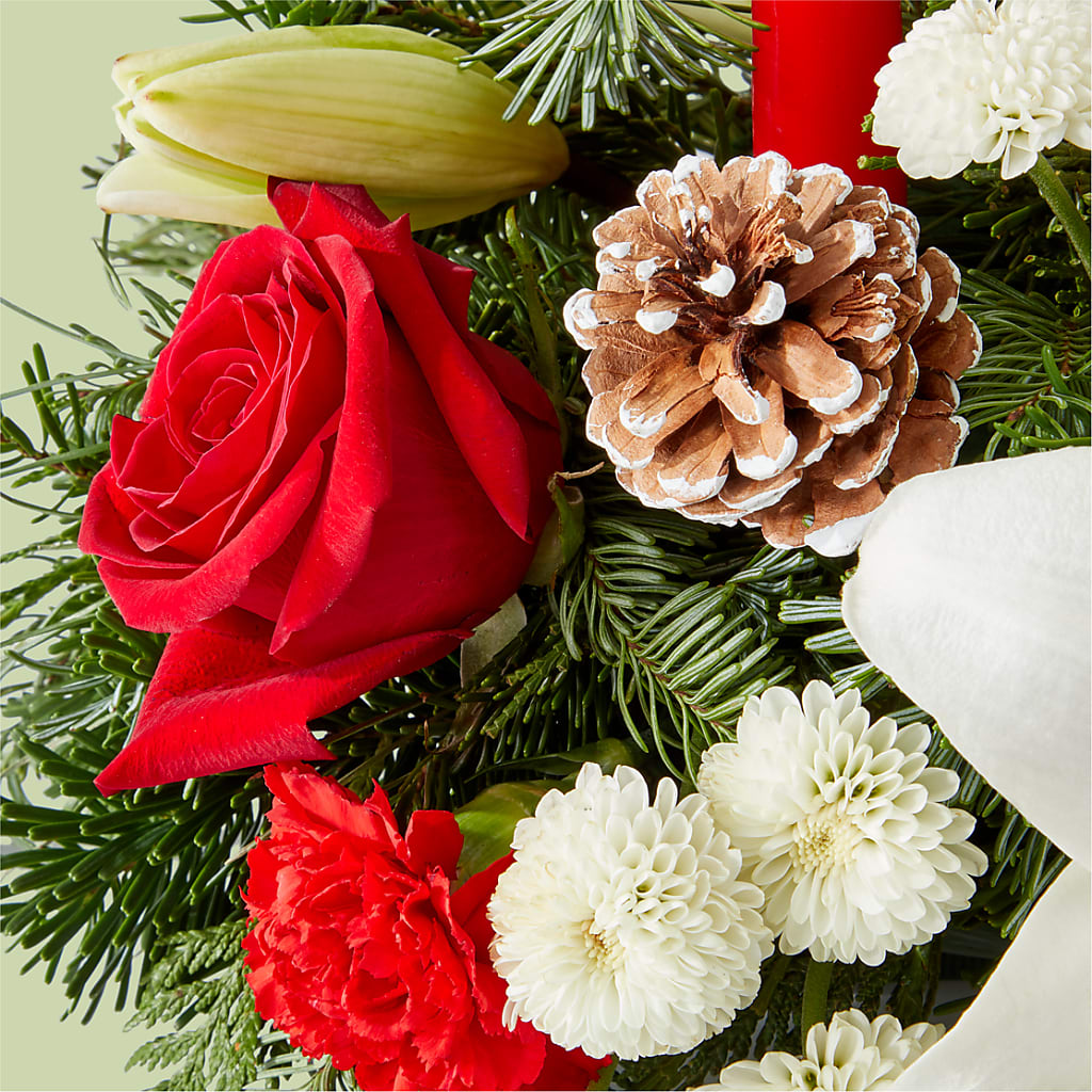 Seasonal Festivities Centerpiece – BLOOM FLOWERS & EVENT RENTALS, Corona CA