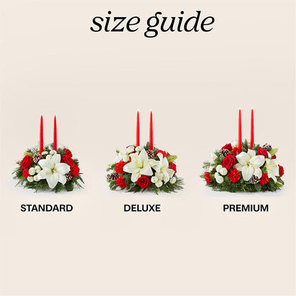 Seasonal Festivities Centerpiece – BLOOM FLOWERS & EVENT RENTALS, Corona CA