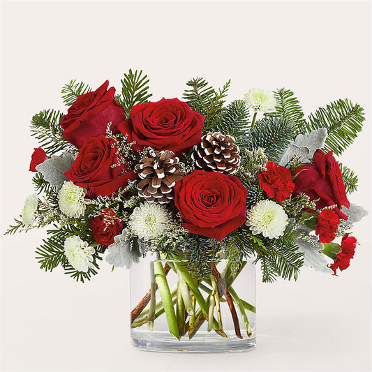 Yule Cheer Bouquet – BLOOM FLOWERS & EVENT RENTALS, Corona CA
