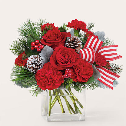 Baking Spirits Bright Bouquet – BLOOM FLOWERS & EVENT RENTALS, Corona CA