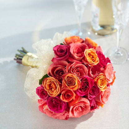 Sweet Roses Bouquet – BLOOM FLOWERS & EVENT RENTALS, Corona CA