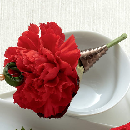 Red Carnation Boutonniere – BLOOM FLOWERS & EVENT RENTALS, Corona CA